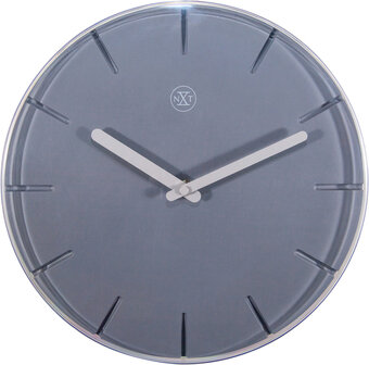 NeXtime NX-7341GS Wandklok NXt Sweet &Oslash; 20 Cm Grijs