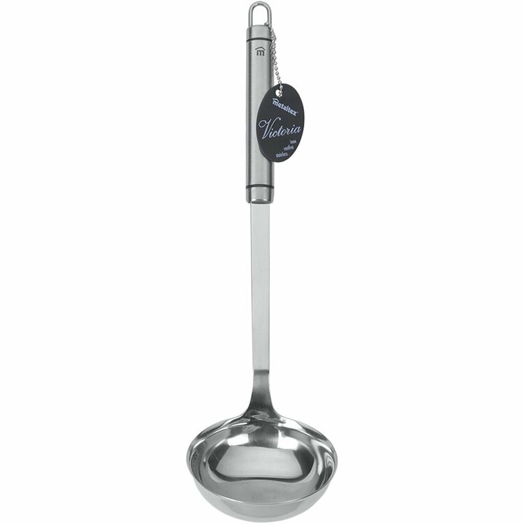 Metaltex Victoria Soeplepel 33 cm RVS